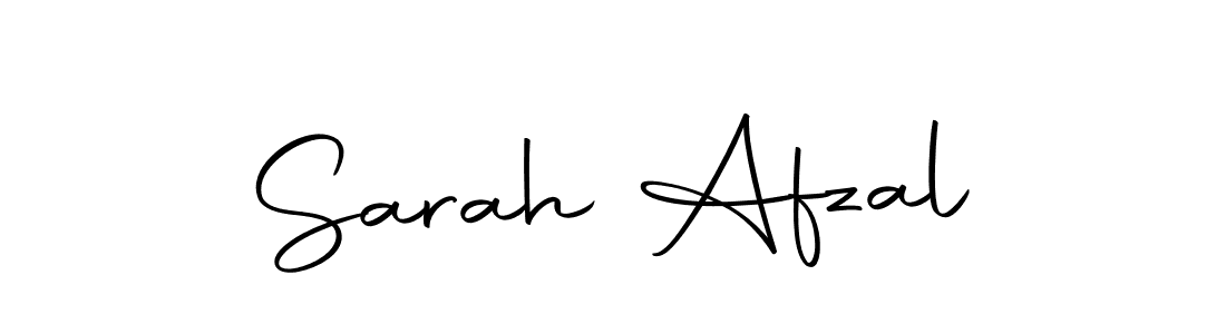 How to make Sarah Afzal name signature. Use Autography-DOLnW style for creating short signs online. This is the latest handwritten sign. Sarah Afzal signature style 10 images and pictures png