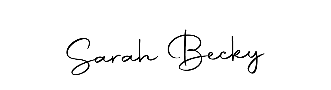 It looks lik you need a new signature style for name Sarah Becky. Design unique handwritten (Autography-DOLnW) signature with our free signature maker in just a few clicks. Sarah Becky signature style 10 images and pictures png