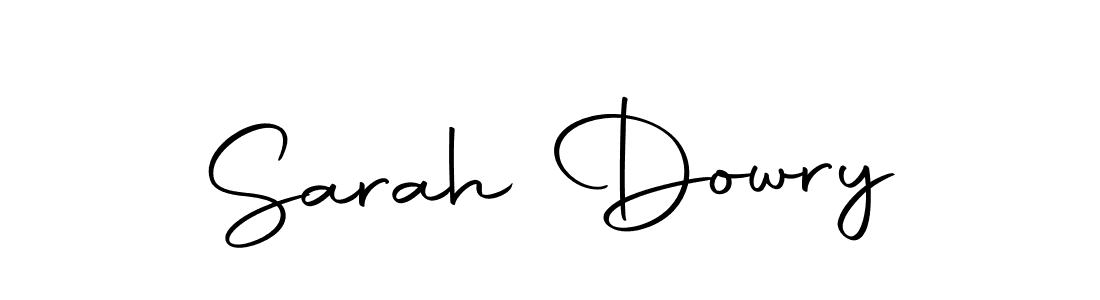 The best way (Autography-DOLnW) to make a short signature is to pick only two or three words in your name. The name Sarah Dowry include a total of six letters. For converting this name. Sarah Dowry signature style 10 images and pictures png