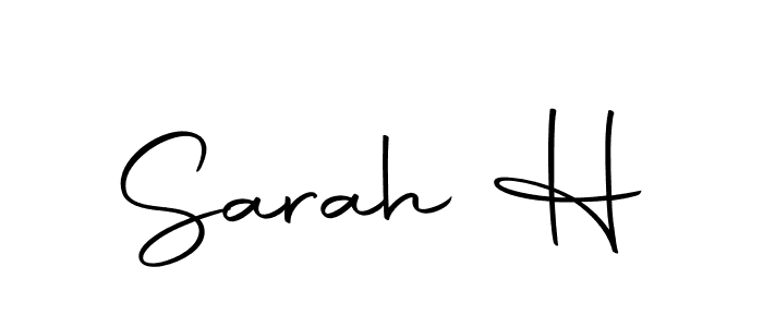 Also we have Sarah H name is the best signature style. Create professional handwritten signature collection using Autography-DOLnW autograph style. Sarah H signature style 10 images and pictures png