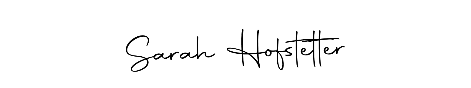 Design your own signature with our free online signature maker. With this signature software, you can create a handwritten (Autography-DOLnW) signature for name Sarah Hofstetter. Sarah Hofstetter signature style 10 images and pictures png