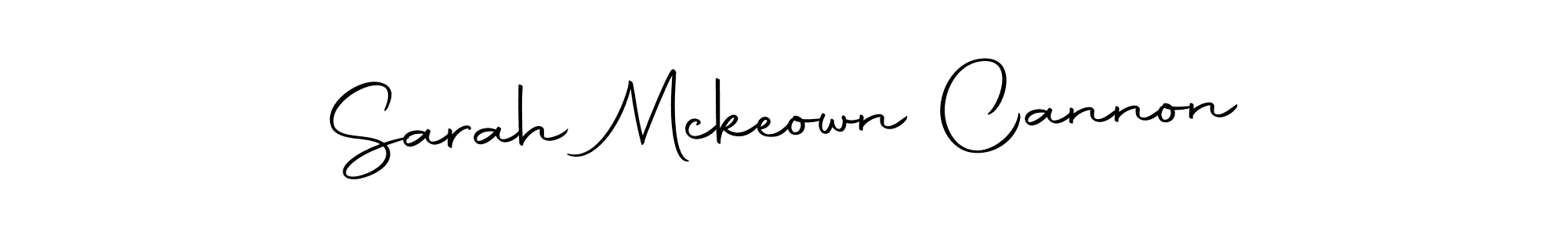 Make a short Sarah Mckeown Cannon signature style. Manage your documents anywhere anytime using Autography-DOLnW. Create and add eSignatures, submit forms, share and send files easily. Sarah Mckeown Cannon signature style 10 images and pictures png