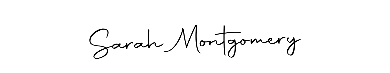 You should practise on your own different ways (Autography-DOLnW) to write your name (Sarah Montgomery) in signature. don't let someone else do it for you. Sarah Montgomery signature style 10 images and pictures png