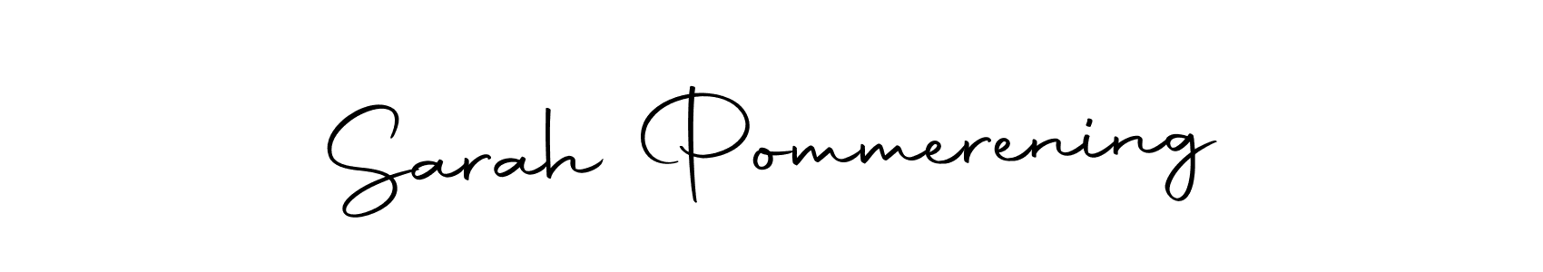 Use a signature maker to create a handwritten signature online. With this signature software, you can design (Autography-DOLnW) your own signature for name Sarah Pommerening. Sarah Pommerening signature style 10 images and pictures png