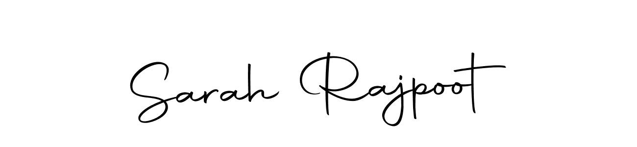 It looks lik you need a new signature style for name Sarah Rajpoot. Design unique handwritten (Autography-DOLnW) signature with our free signature maker in just a few clicks. Sarah Rajpoot signature style 10 images and pictures png