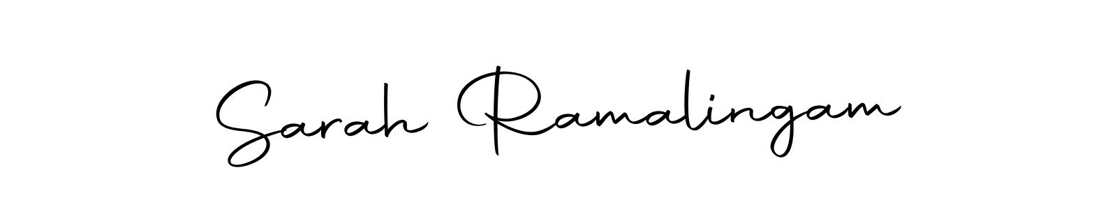 Make a beautiful signature design for name Sarah Ramalingam. With this signature (Autography-DOLnW) style, you can create a handwritten signature for free. Sarah Ramalingam signature style 10 images and pictures png