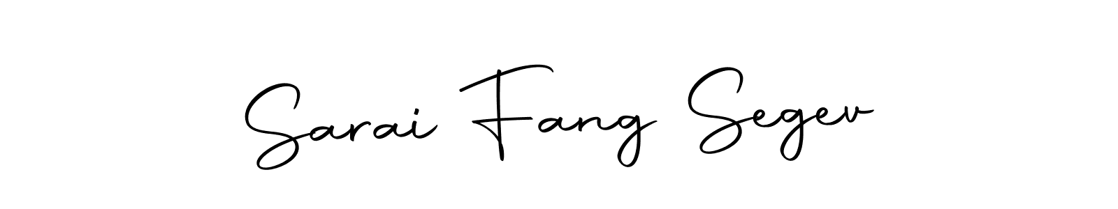 Similarly Autography-DOLnW is the best handwritten signature design. Signature creator online .You can use it as an online autograph creator for name Sarai Fang Segev. Sarai Fang Segev signature style 10 images and pictures png