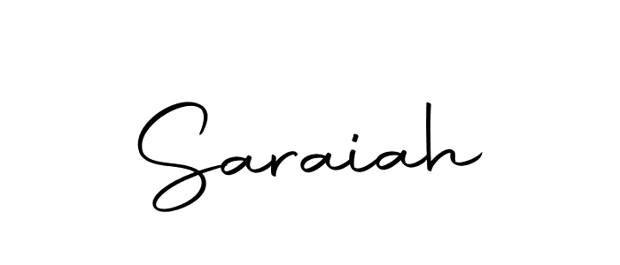 You can use this online signature creator to create a handwritten signature for the name Saraiah. This is the best online autograph maker. Saraiah signature style 10 images and pictures png