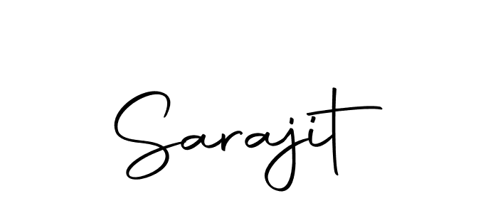 The best way (Autography-DOLnW) to make a short signature is to pick only two or three words in your name. The name Sarajit include a total of six letters. For converting this name. Sarajit signature style 10 images and pictures png