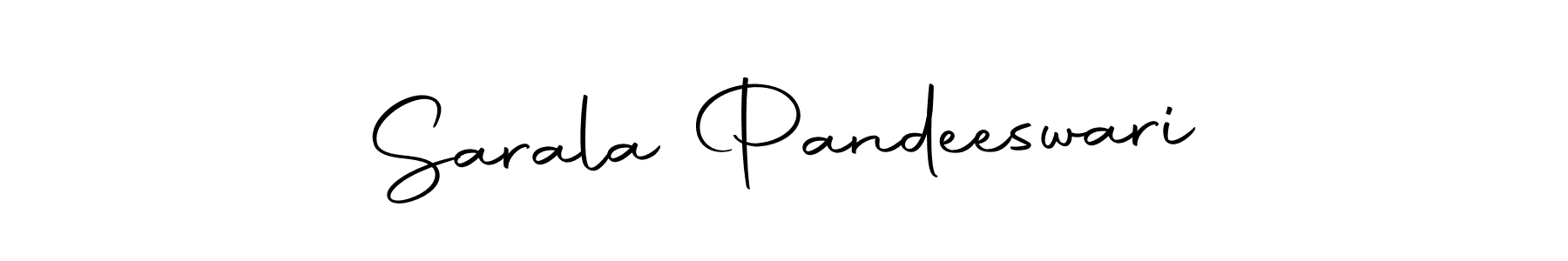 Design your own signature with our free online signature maker. With this signature software, you can create a handwritten (Autography-DOLnW) signature for name Sarala Pandeeswari. Sarala Pandeeswari signature style 10 images and pictures png