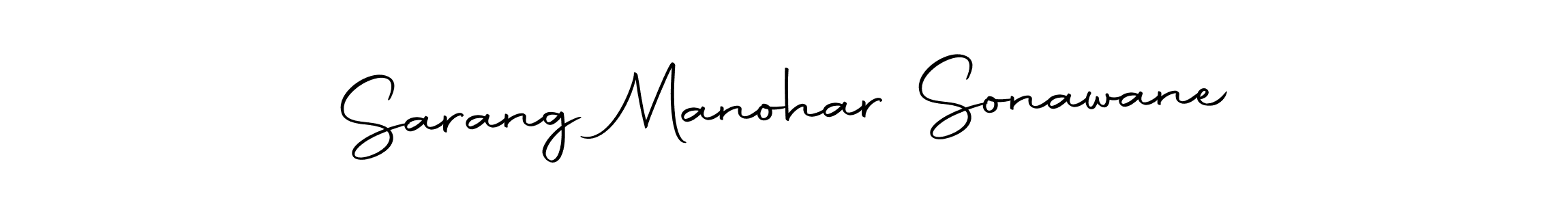 Make a beautiful signature design for name Sarang Manohar Sonawane. Use this online signature maker to create a handwritten signature for free. Sarang Manohar Sonawane signature style 10 images and pictures png