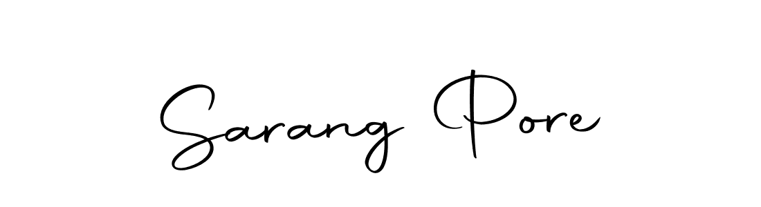 Similarly Autography-DOLnW is the best handwritten signature design. Signature creator online .You can use it as an online autograph creator for name Sarang Pore. Sarang Pore signature style 10 images and pictures png