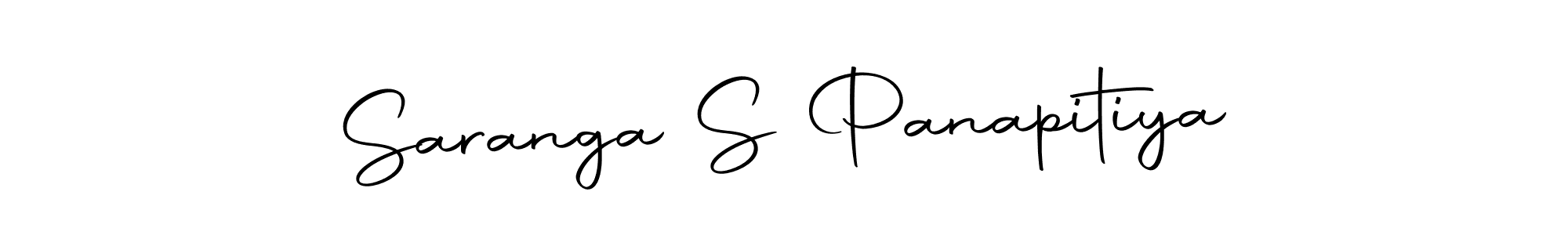 Make a short Saranga S Panapitiya signature style. Manage your documents anywhere anytime using Autography-DOLnW. Create and add eSignatures, submit forms, share and send files easily. Saranga S Panapitiya signature style 10 images and pictures png