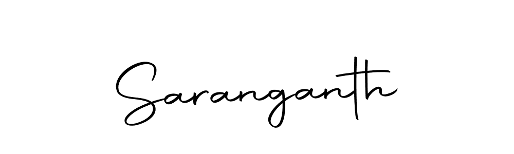 Make a beautiful signature design for name Saranganth. With this signature (Autography-DOLnW) style, you can create a handwritten signature for free. Saranganth signature style 10 images and pictures png