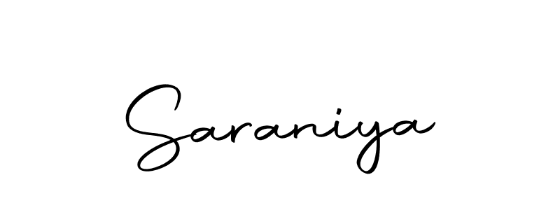 Also we have Saraniya name is the best signature style. Create professional handwritten signature collection using Autography-DOLnW autograph style. Saraniya signature style 10 images and pictures png