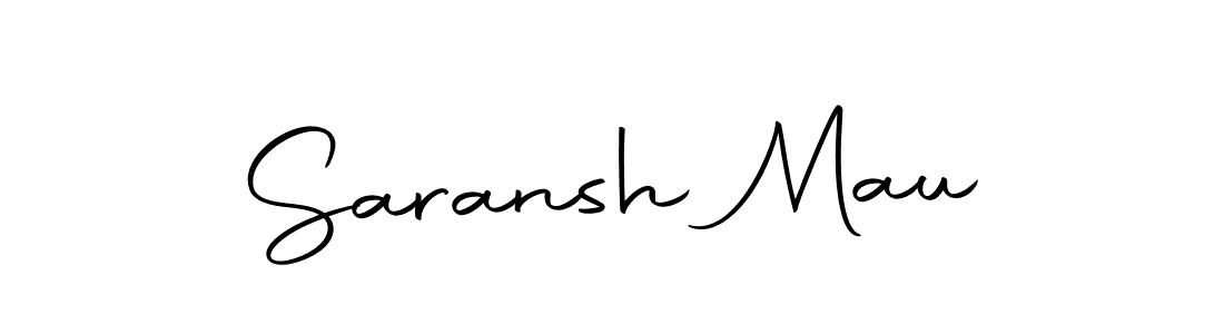 Similarly Autography-DOLnW is the best handwritten signature design. Signature creator online .You can use it as an online autograph creator for name Saransh Mau. Saransh Mau signature style 10 images and pictures png