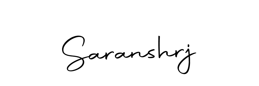 Make a beautiful signature design for name Saranshrj. With this signature (Autography-DOLnW) style, you can create a handwritten signature for free. Saranshrj signature style 10 images and pictures png