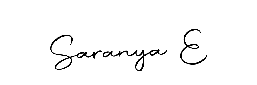 Here are the top 10 professional signature styles for the name Saranya E. These are the best autograph styles you can use for your name. Saranya E signature style 10 images and pictures png