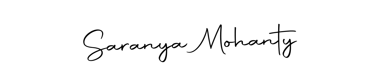 How to make Saranya Mohanty signature? Autography-DOLnW is a professional autograph style. Create handwritten signature for Saranya Mohanty name. Saranya Mohanty signature style 10 images and pictures png