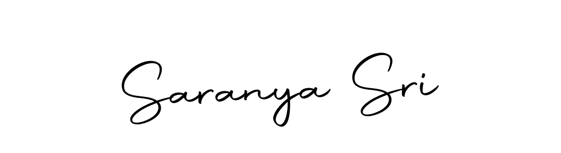 You should practise on your own different ways (Autography-DOLnW) to write your name (Saranya Sri) in signature. don't let someone else do it for you. Saranya Sri signature style 10 images and pictures png