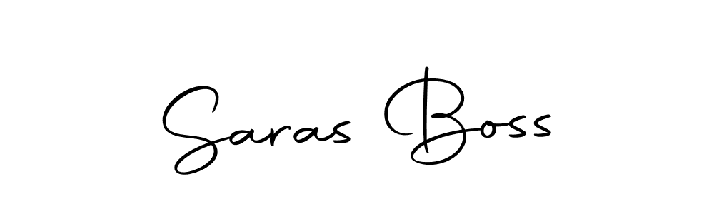 Here are the top 10 professional signature styles for the name Saras Boss. These are the best autograph styles you can use for your name. Saras Boss signature style 10 images and pictures png