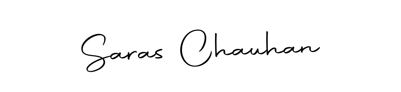 Use a signature maker to create a handwritten signature online. With this signature software, you can design (Autography-DOLnW) your own signature for name Saras Chauhan. Saras Chauhan signature style 10 images and pictures png