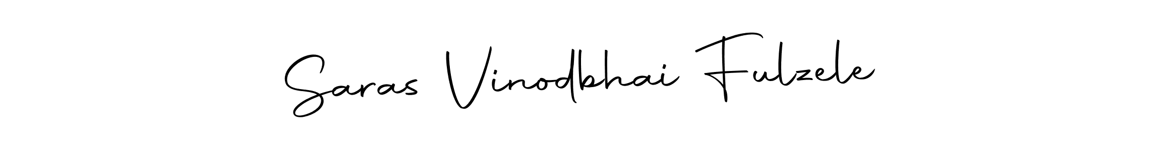 Use a signature maker to create a handwritten signature online. With this signature software, you can design (Autography-DOLnW) your own signature for name Saras Vinodbhai Fulzele. Saras Vinodbhai Fulzele signature style 10 images and pictures png
