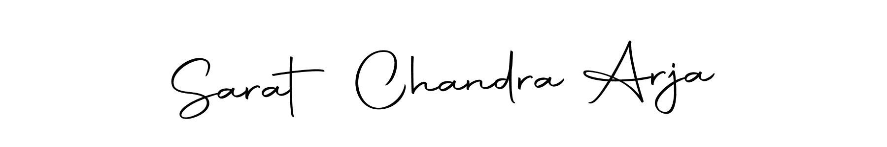 How to make Sarat Chandra Arja signature? Autography-DOLnW is a professional autograph style. Create handwritten signature for Sarat Chandra Arja name. Sarat Chandra Arja signature style 10 images and pictures png