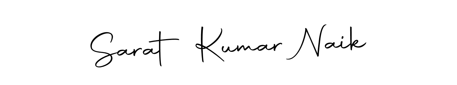 Create a beautiful signature design for name Sarat Kumar Naik. With this signature (Autography-DOLnW) fonts, you can make a handwritten signature for free. Sarat Kumar Naik signature style 10 images and pictures png