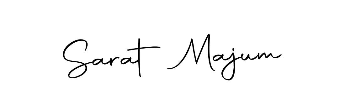 Design your own signature with our free online signature maker. With this signature software, you can create a handwritten (Autography-DOLnW) signature for name Sarat Majum. Sarat Majum signature style 10 images and pictures png