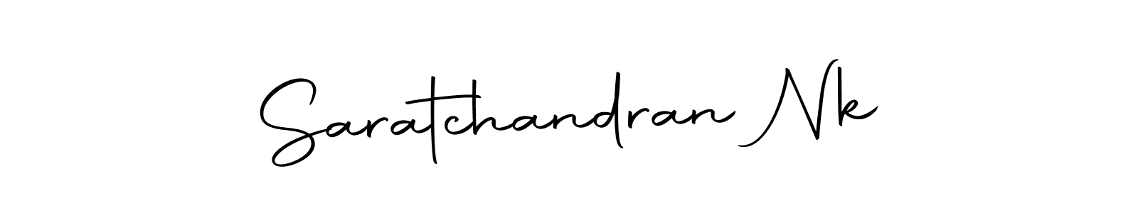 if you are searching for the best signature style for your name Saratchandran Nk. so please give up your signature search. here we have designed multiple signature styles  using Autography-DOLnW. Saratchandran Nk signature style 10 images and pictures png