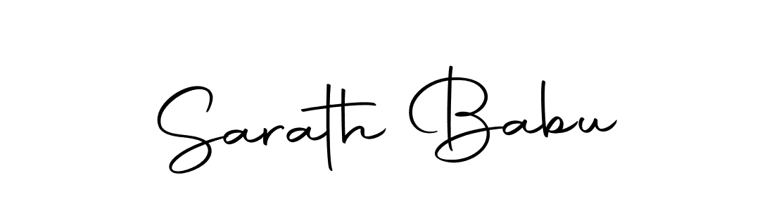 How to make Sarath Babu signature? Autography-DOLnW is a professional autograph style. Create handwritten signature for Sarath Babu name. Sarath Babu signature style 10 images and pictures png