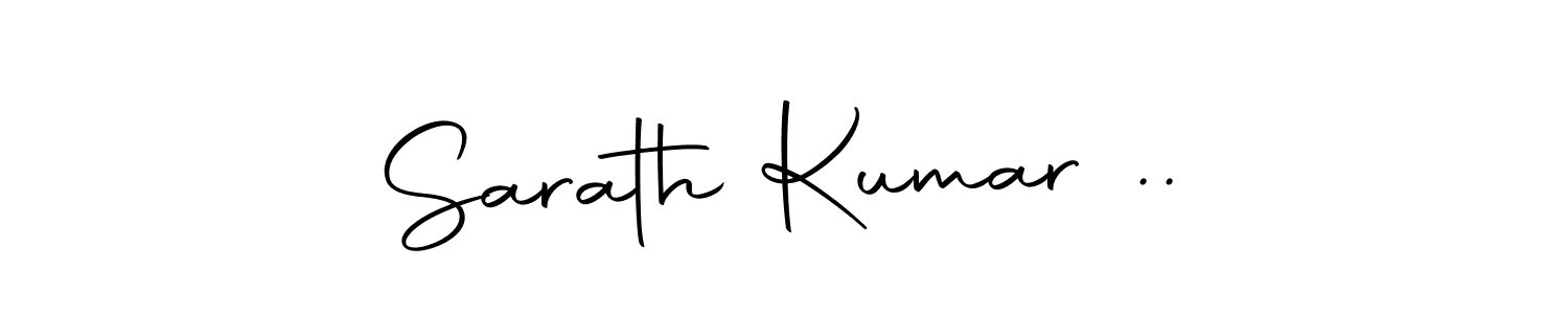 How to make Sarath Kumar .. signature? Autography-DOLnW is a professional autograph style. Create handwritten signature for Sarath Kumar .. name. Sarath Kumar .. signature style 10 images and pictures png