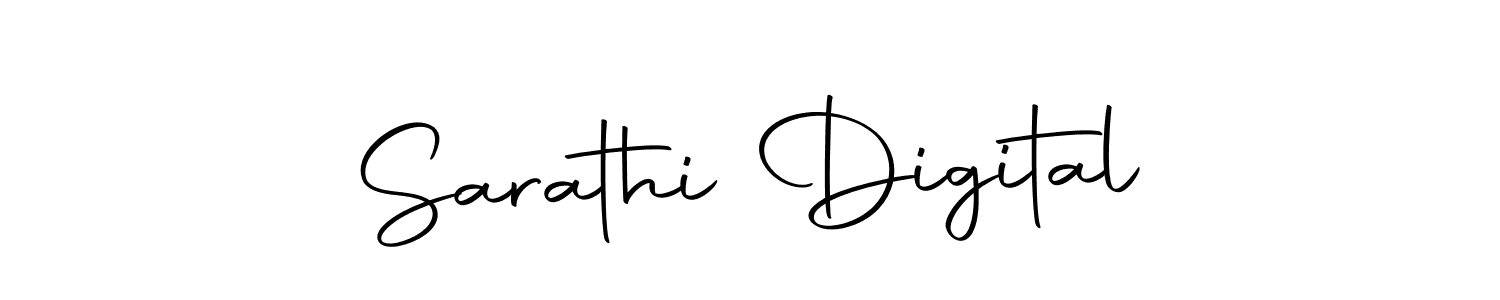 Design your own signature with our free online signature maker. With this signature software, you can create a handwritten (Autography-DOLnW) signature for name Sarathi Digital. Sarathi Digital signature style 10 images and pictures png