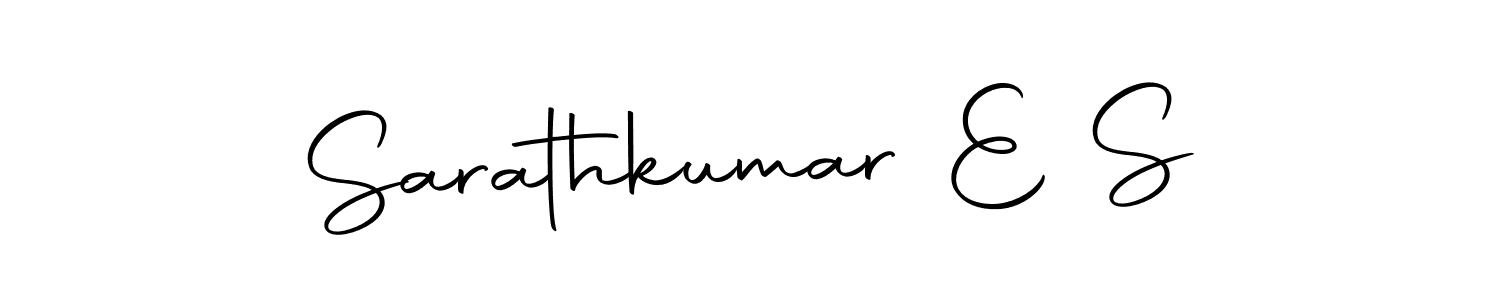 This is the best signature style for the Sarathkumar E S name. Also you like these signature font (Autography-DOLnW). Mix name signature. Sarathkumar E S signature style 10 images and pictures png
