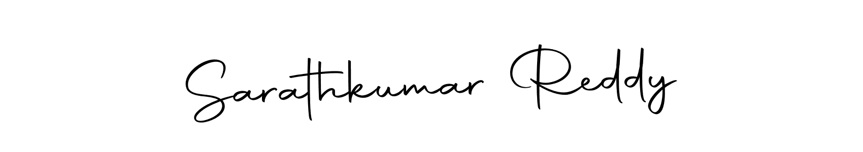 Make a beautiful signature design for name Sarathkumar Reddy. With this signature (Autography-DOLnW) style, you can create a handwritten signature for free. Sarathkumar Reddy signature style 10 images and pictures png