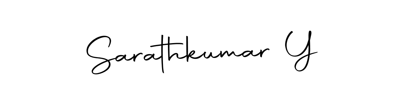 The best way (Autography-DOLnW) to make a short signature is to pick only two or three words in your name. The name Sarathkumar Y include a total of six letters. For converting this name. Sarathkumar Y signature style 10 images and pictures png