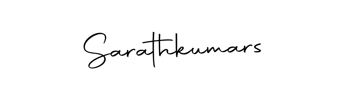 How to make Sarathkumars name signature. Use Autography-DOLnW style for creating short signs online. This is the latest handwritten sign. Sarathkumars signature style 10 images and pictures png