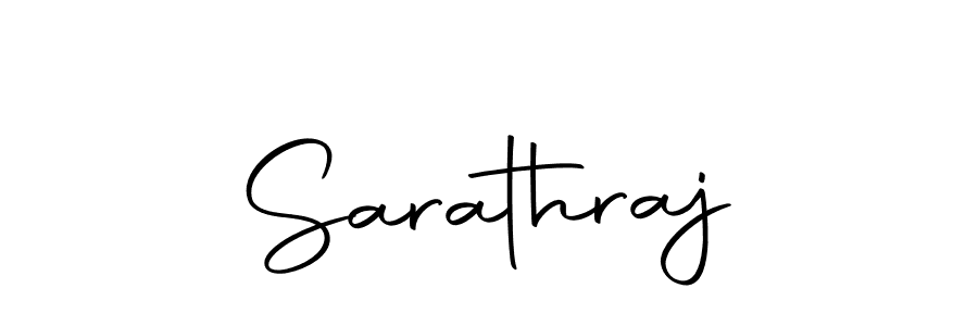 Use a signature maker to create a handwritten signature online. With this signature software, you can design (Autography-DOLnW) your own signature for name Sarathraj. Sarathraj signature style 10 images and pictures png