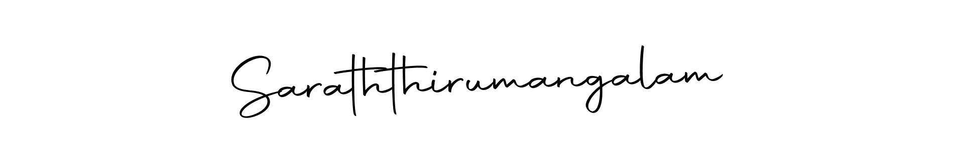 Use a signature maker to create a handwritten signature online. With this signature software, you can design (Autography-DOLnW) your own signature for name Saraththirumangalam. Saraththirumangalam signature style 10 images and pictures png