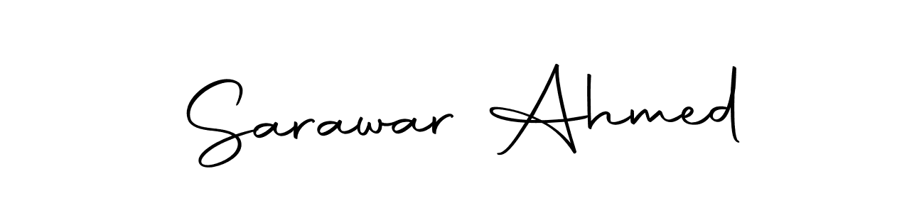 Sarawar Ahmed stylish signature style. Best Handwritten Sign (Autography-DOLnW) for my name. Handwritten Signature Collection Ideas for my name Sarawar Ahmed. Sarawar Ahmed signature style 10 images and pictures png