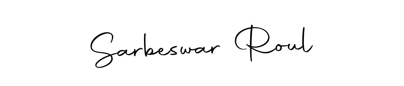 Design your own signature with our free online signature maker. With this signature software, you can create a handwritten (Autography-DOLnW) signature for name Sarbeswar Roul. Sarbeswar Roul signature style 10 images and pictures png