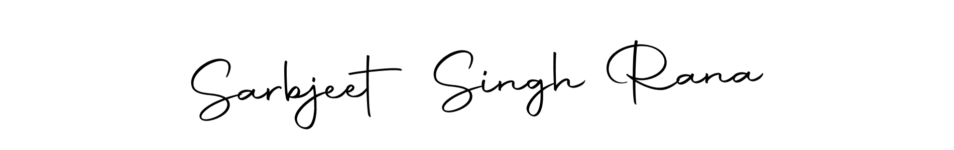 How to make Sarbjeet Singh Rana signature? Autography-DOLnW is a professional autograph style. Create handwritten signature for Sarbjeet Singh Rana name. Sarbjeet Singh Rana signature style 10 images and pictures png