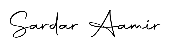 A stylish, flowing autograph style designed for name Sardar Aamir using Autography-DOLnW typography. Perfect for digital creative projects. Sardar Aamir signature style 10 images and pictures png