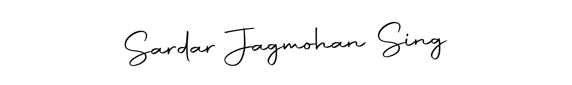 Also we have Sardar Jagmohan Sing name is the best signature style. Create professional handwritten signature collection using Autography-DOLnW autograph style. Sardar Jagmohan Sing signature style 10 images and pictures png