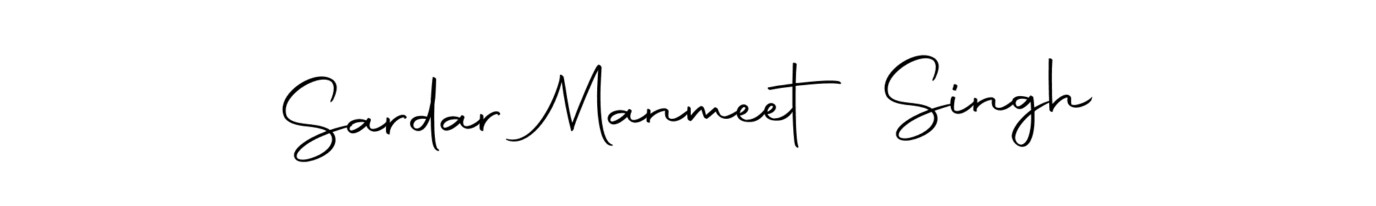 Make a beautiful signature design for name Sardar Manmeet Singh. With this signature (Autography-DOLnW) style, you can create a handwritten signature for free. Sardar Manmeet Singh signature style 10 images and pictures png