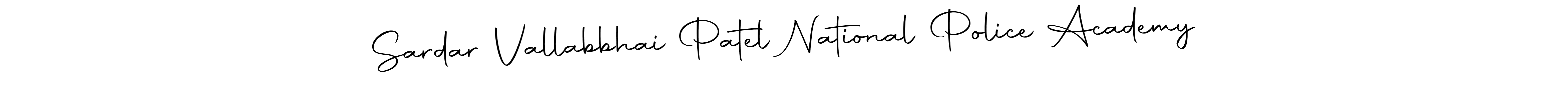 Use a signature maker to create a handwritten signature online. With this signature software, you can design (Autography-DOLnW) your own signature for name Sardar Vallabbhai Patel National Police Academy. Sardar Vallabbhai Patel National Police Academy signature style 10 images and pictures png