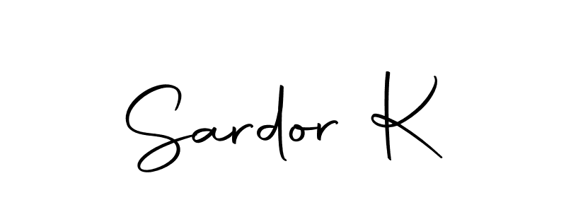 You can use this online signature creator to create a handwritten signature for the name Sardor K. This is the best online autograph maker. Sardor K signature style 10 images and pictures png