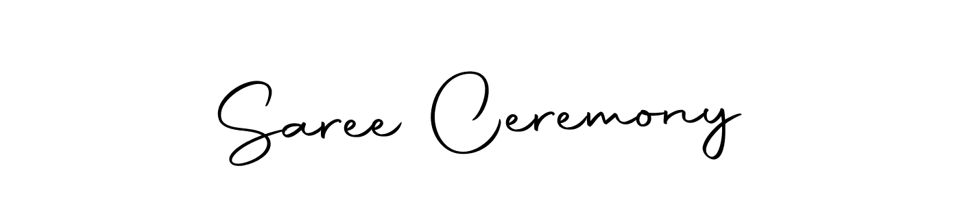 You can use this online signature creator to create a handwritten signature for the name Saree Ceremony. This is the best online autograph maker. Saree Ceremony signature style 10 images and pictures png