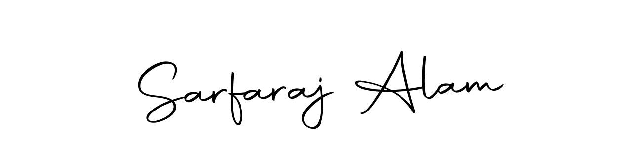 Create a beautiful signature design for name Sarfaraj Alam. With this signature (Autography-DOLnW) fonts, you can make a handwritten signature for free. Sarfaraj Alam signature style 10 images and pictures png